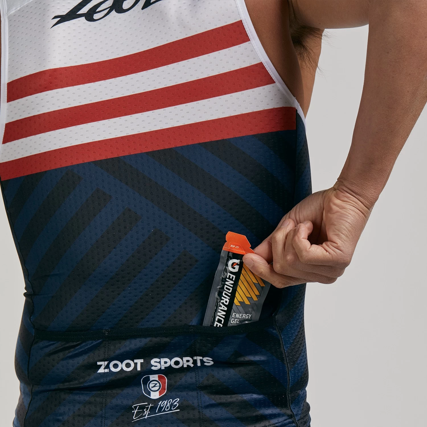 ZOOT Men's LTD Triathlon Tank Top - Riviera 7 ZOOT Men's LTD Triathlon Tank Top - Riviera - Image 5