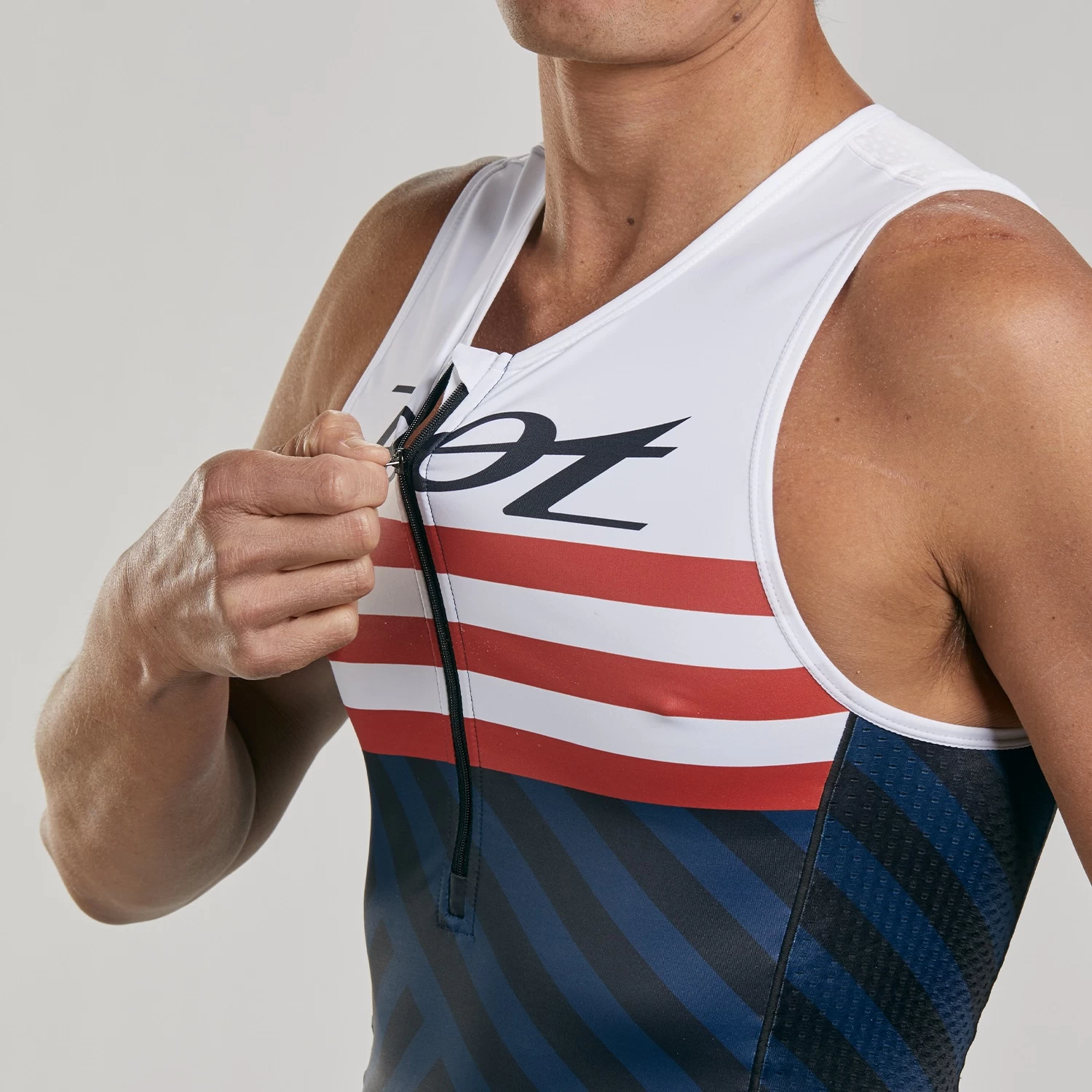ZOOT Men's LTD Triathlon Tank Top - Riviera 8 ZOOT Men's LTD Triathlon Tank Top - Riviera - Image 6