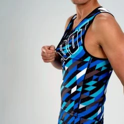 ZOOT Men's Ltd Tri Tank - Unbreakable -Aqua Fit Shop zoot men ltd tri tank unbreakable 5 1461905