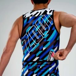 ZOOT Men's Ltd Tri Tank - Unbreakable -Aqua Fit Shop zoot men ltd tri tank unbreakable 8 1461908
