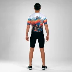 ZOOT Men's Ultra Tri P1 Racesuit - 40 Years -Aqua Fit Shop zoot men ultra tri p1 racesuit 40 years 12 1463816