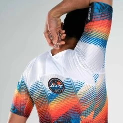 ZOOT Men's Ultra Tri P1 Racesuit - 40 Years -Aqua Fit Shop zoot men ultra tri p1 racesuit 40 years 15 1463819