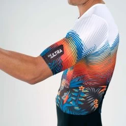 ZOOT Men's Ultra Tri P1 Racesuit - 40 Years -Aqua Fit Shop zoot men ultra tri p1 racesuit 40 years 6 1463810