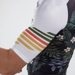 ZOOT Men's LTD Triathlon Aero Jersey - Waikoloa -Aqua Fit Shop zoot mens ltd tri aero jersey waikoloa 10 1201575