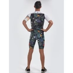 ZOOT Men's LTD Triathlon Aero Jersey - Waikoloa -Aqua Fit Shop zoot mens ltd tri aero jersey waikoloa 6 1201571