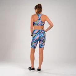 ZOOT Women's Ltd Tri 8 Inch Short - Unbreakable -Aqua Fit Shop zoot women ltd tri 8 inch short unbreakable 6 1462053