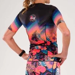 ZOOT Women's Ltd Tri Aero Jersey - 40 Years -Aqua Fit Shop zoot women ltd tri aero jersey 40 years 11 1464867