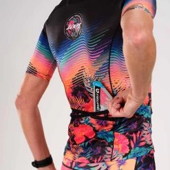 ZOOT Women's Ltd Tri Aero Jersey - 40 Years -Aqua Fit Shop zoot women ltd tri aero jersey 40 years 14 1464870