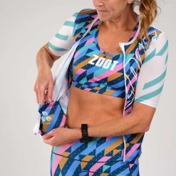 ZOOT Women's Ltd Tri Aero Jersey - Unbreakable -Aqua Fit Shop zoot women ltd tri aero jersey unbreakable 5 1460598