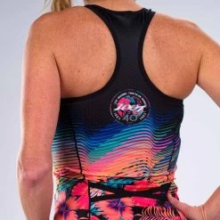 ZOOT Women's Ltd Tri Racerback - 40 Years -Aqua Fit Shop zoot women ltd tri racerback 40 years 10 1479236