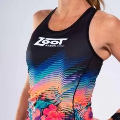 ZOOT Women's Ltd Tri Racerback - 40 Years -Aqua Fit Shop zoot women ltd tri racerback 40 years 4 1479230