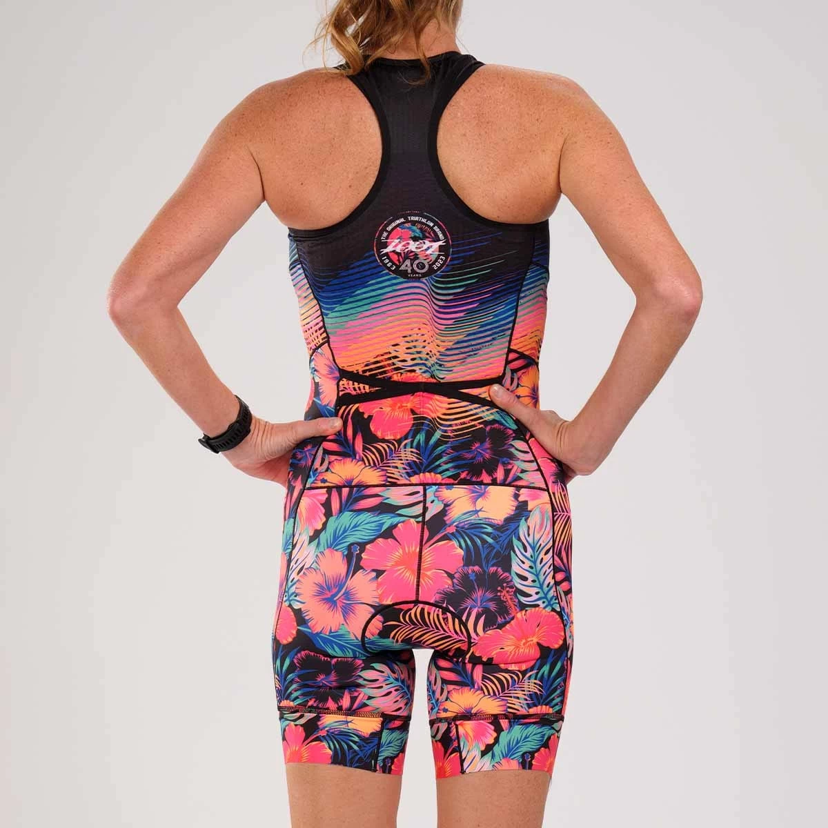 ZOOT Women's Ltd Tri Sleeveless Full Zip Racesuit - 40 Years 8 ZOOT Women's Ltd Tri Sleeveless Full Zip Racesuit - 40 Years - Image 6