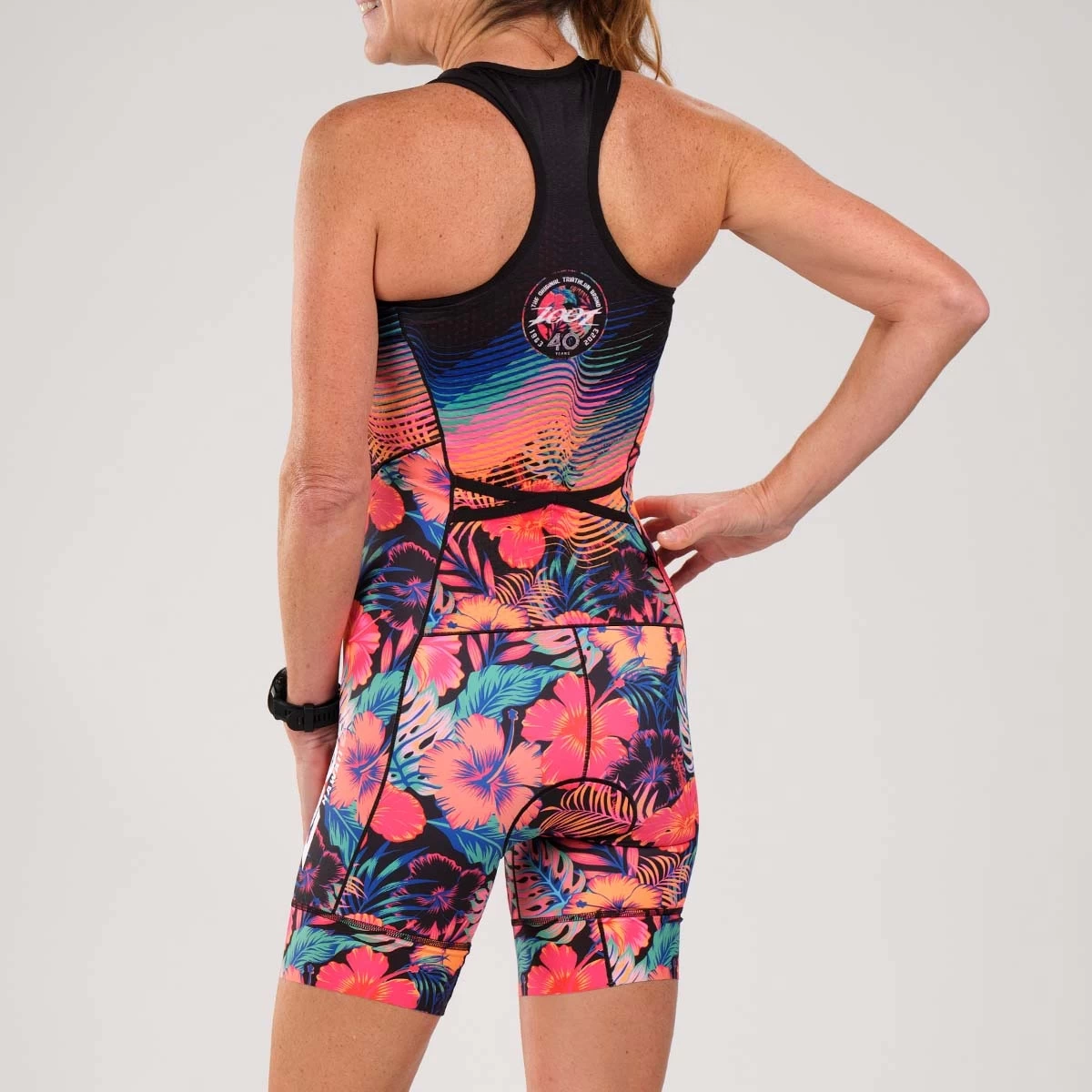 ZOOT Women's Ltd Tri Sleeveless Full Zip Racesuit - 40 Years 9 ZOOT Women's Ltd Tri Sleeveless Full Zip Racesuit - 40 Years - Image 7