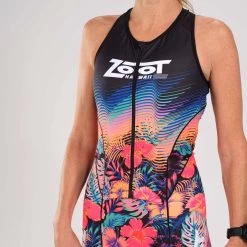 ZOOT Women's Ltd Tri Sleeveless Full Zip Racesuit - 40 Years 30 ZOOT Women's Ltd Tri Sleeveless Full Zip Racesuit - 40 Years -Aqua Fit Shop zoot women ltd tri sleeveless full zip racesuit 40 years 8 1463284