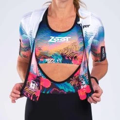 ZOOT Women's Ultra Tri P1 Racesuit - 40 Years -Aqua Fit Shop zoot women ultra tri p1 racesuit 40 years 7 1479266