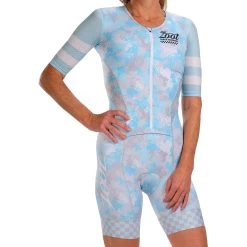 ZOOT Women's LTD Triathlon Aero Full Zip Racesuit - Race Division